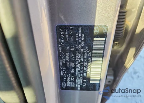 2023 Hyundai Elantra Sel z USA, uszkodzony, nr VIN KMHLM4AG3PU504559